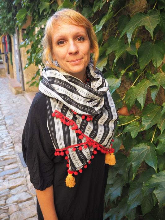 women colorful scarf Kufiya Gypsy Palestine, bohemian women scarf winter, Ibiza boho scarf, Gift for Christmas